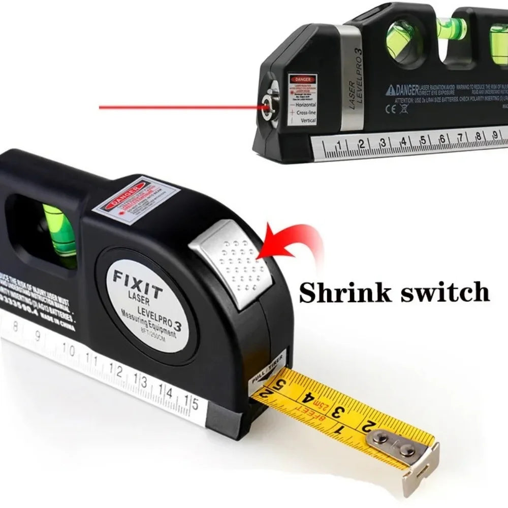 VoltForge Laser Level & Measuring Tape Tool