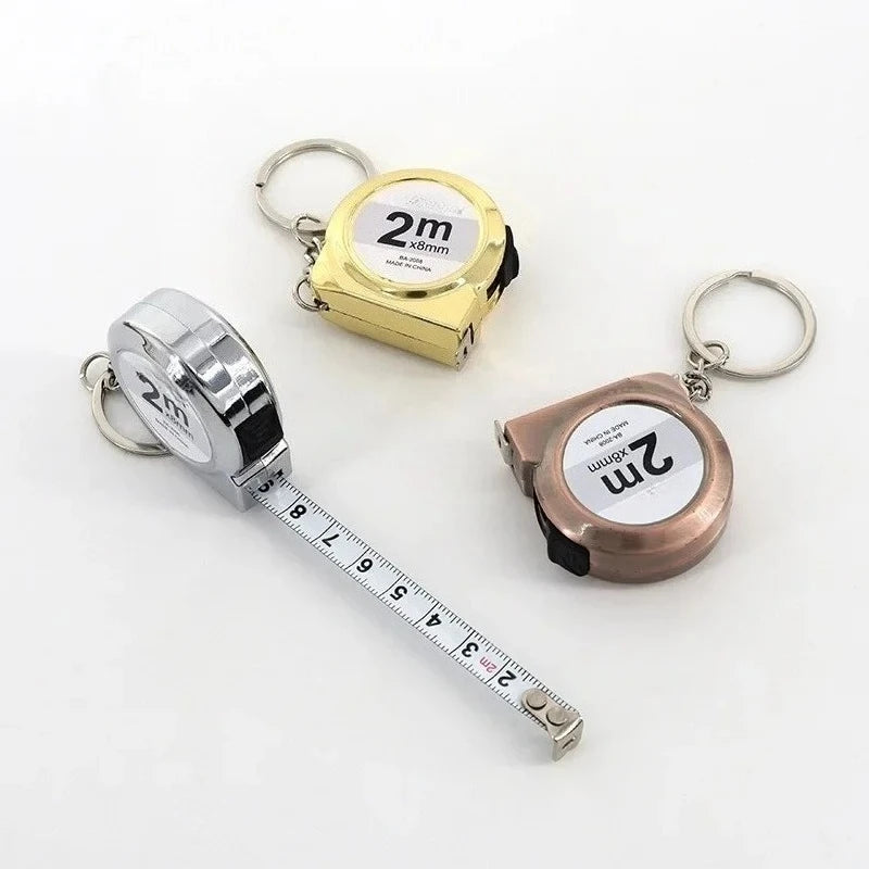 VoltForge Mini Retractable Tape Measure 2M