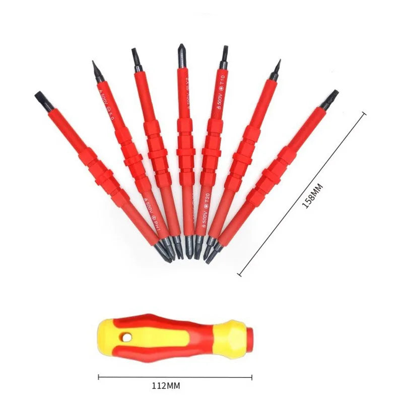 VoltForge 15-Piece 1000V Insulated Screwdriver Set