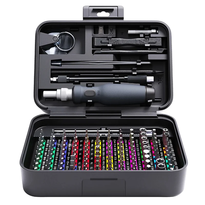 VoltForge 132-in-1 Precision Screwdriver Set with Magnetic Bits