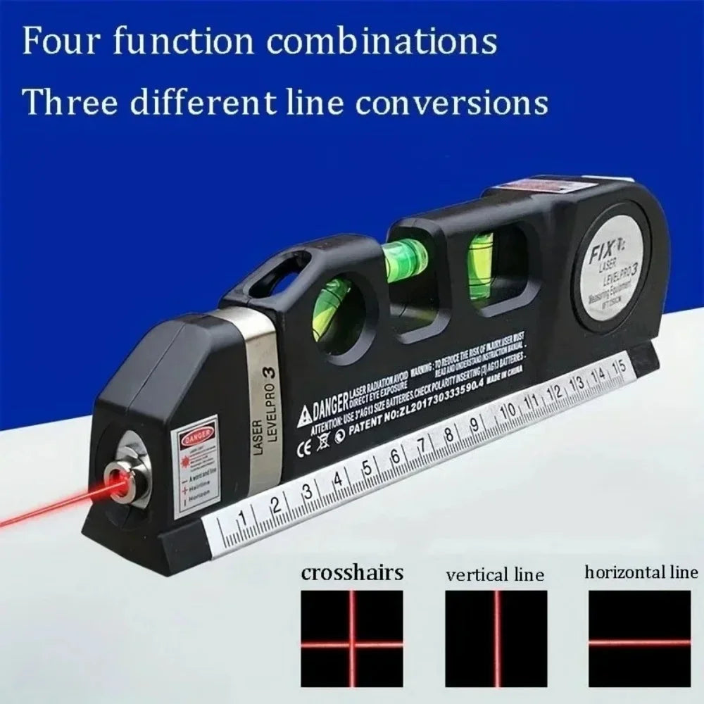 VoltForge Laser Level & Measuring Tape Tool
