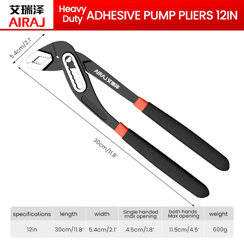 VoltForge Quick-Release Water Pump Pliers