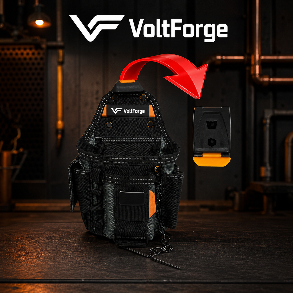 VoltForge Electrician & Tradesman Tool Pouch
