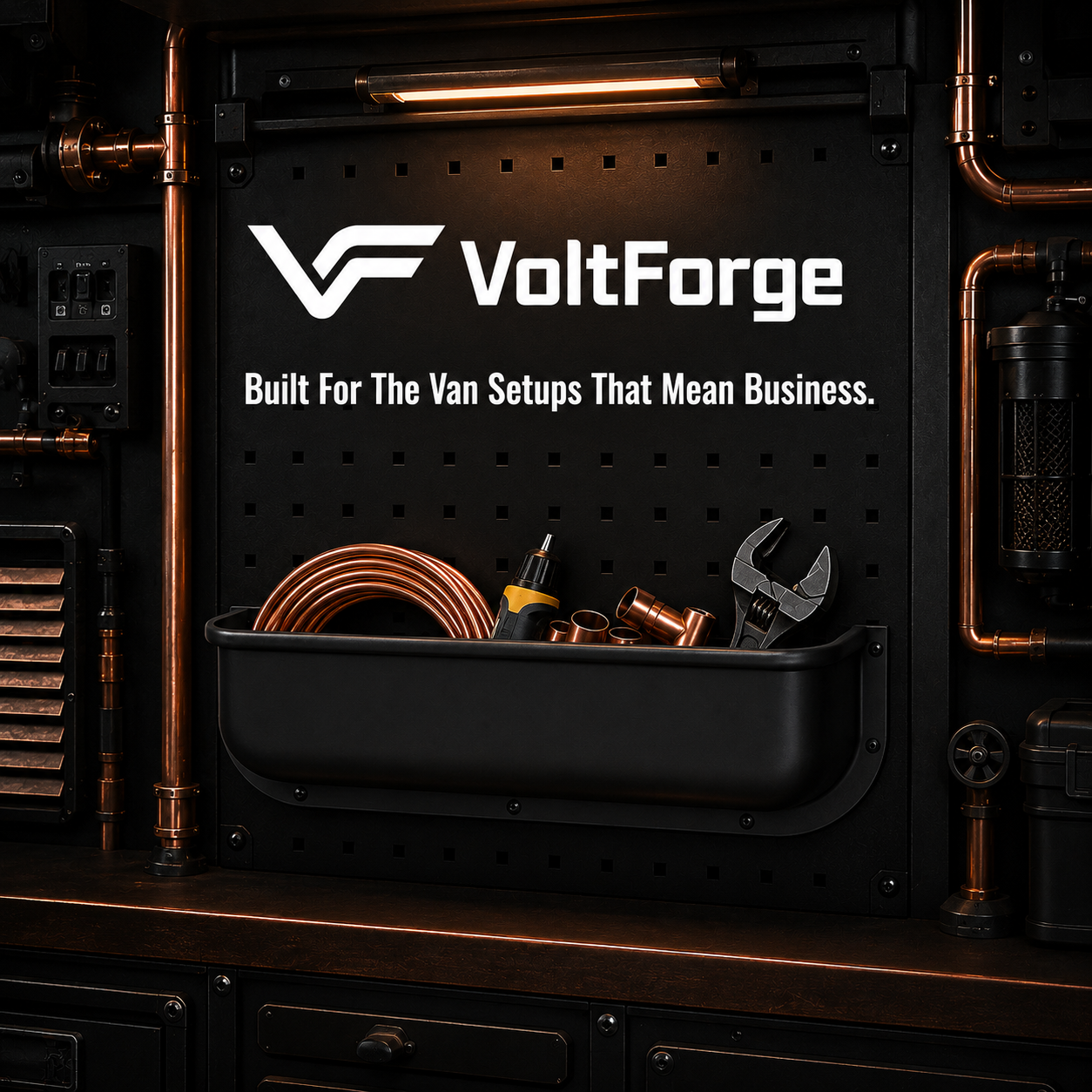 VoltForge Universal Vehicle Door Storage Organizer
