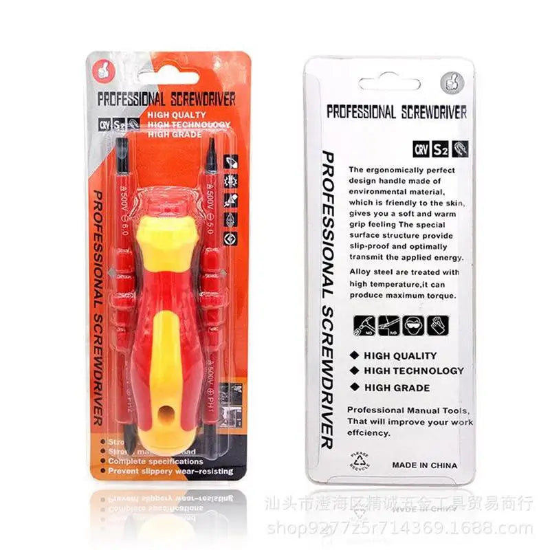 VoltForge 3-in-1 Insulated Electrician Screwdriver Kit