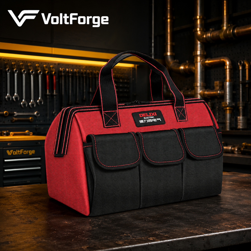 VoltForge Waterproof Multi-Pocket Tool Bag