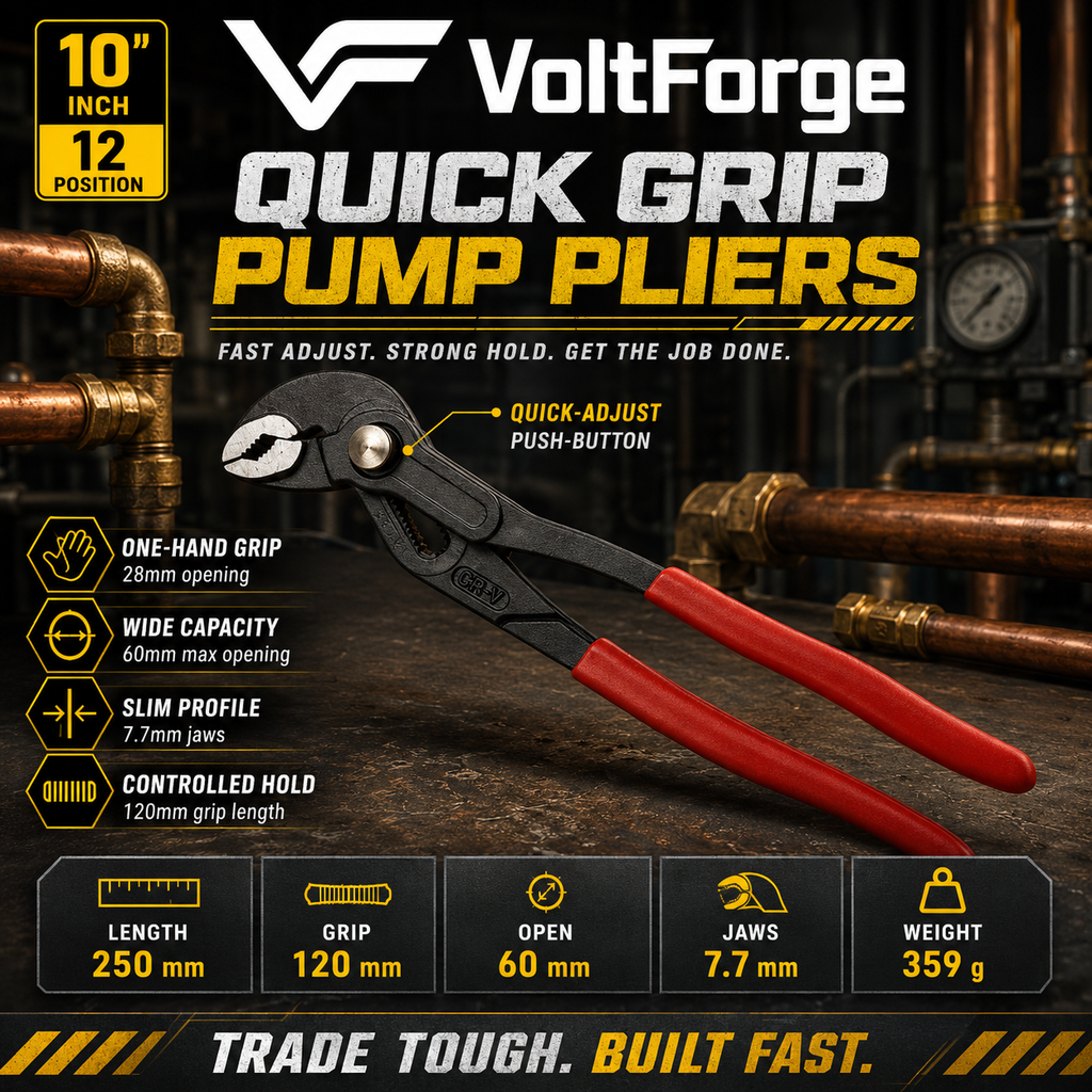 VoltForge 7" Mini Adjustable Crescent Wrench
