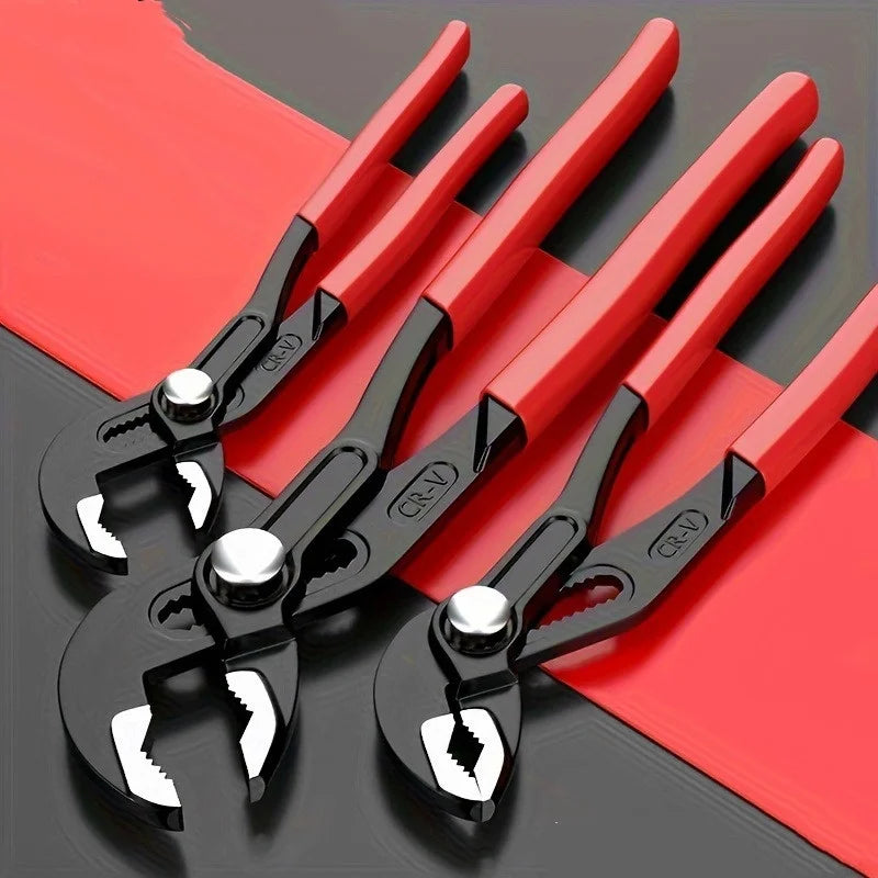 VoltForge Quick-Release Water Pump Pliers 7–12"
