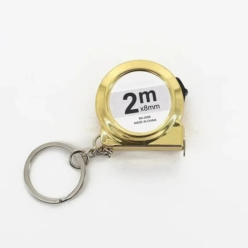 VoltForge Mini Retractable Tape Measure 2M