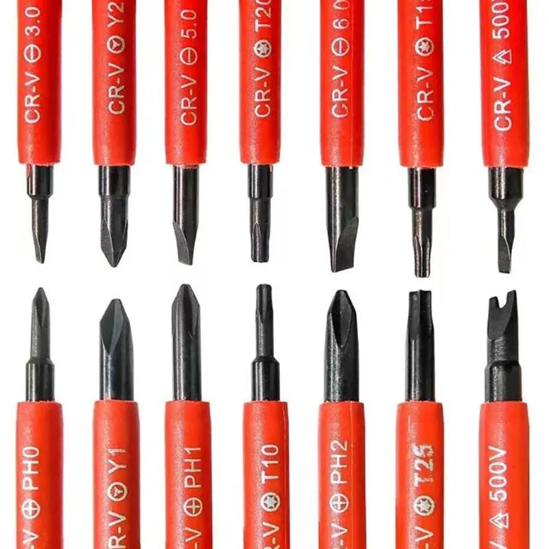 VoltForge 15-Piece 1000V Insulated Screwdriver Set