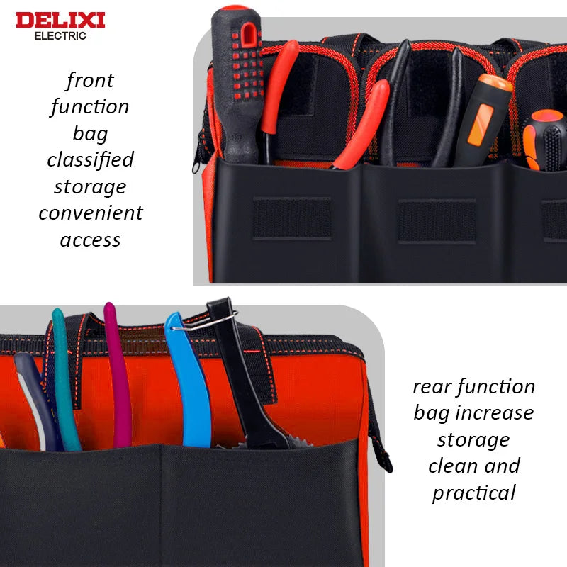 VoltForge Waterproof Multi-Pocket Tool Bag