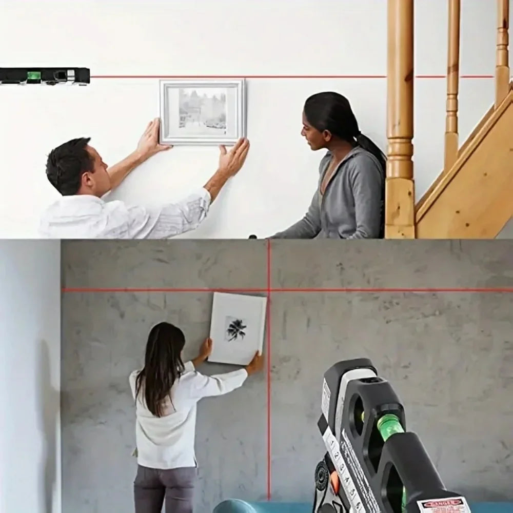 VoltForge Laser Level & Measuring Tape Tool