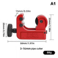 VoltForge Mini Tube Cutter 3–28mm Copper & Pipe Cutter