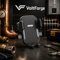 VoltForge Secure Grip Car Phone Holder