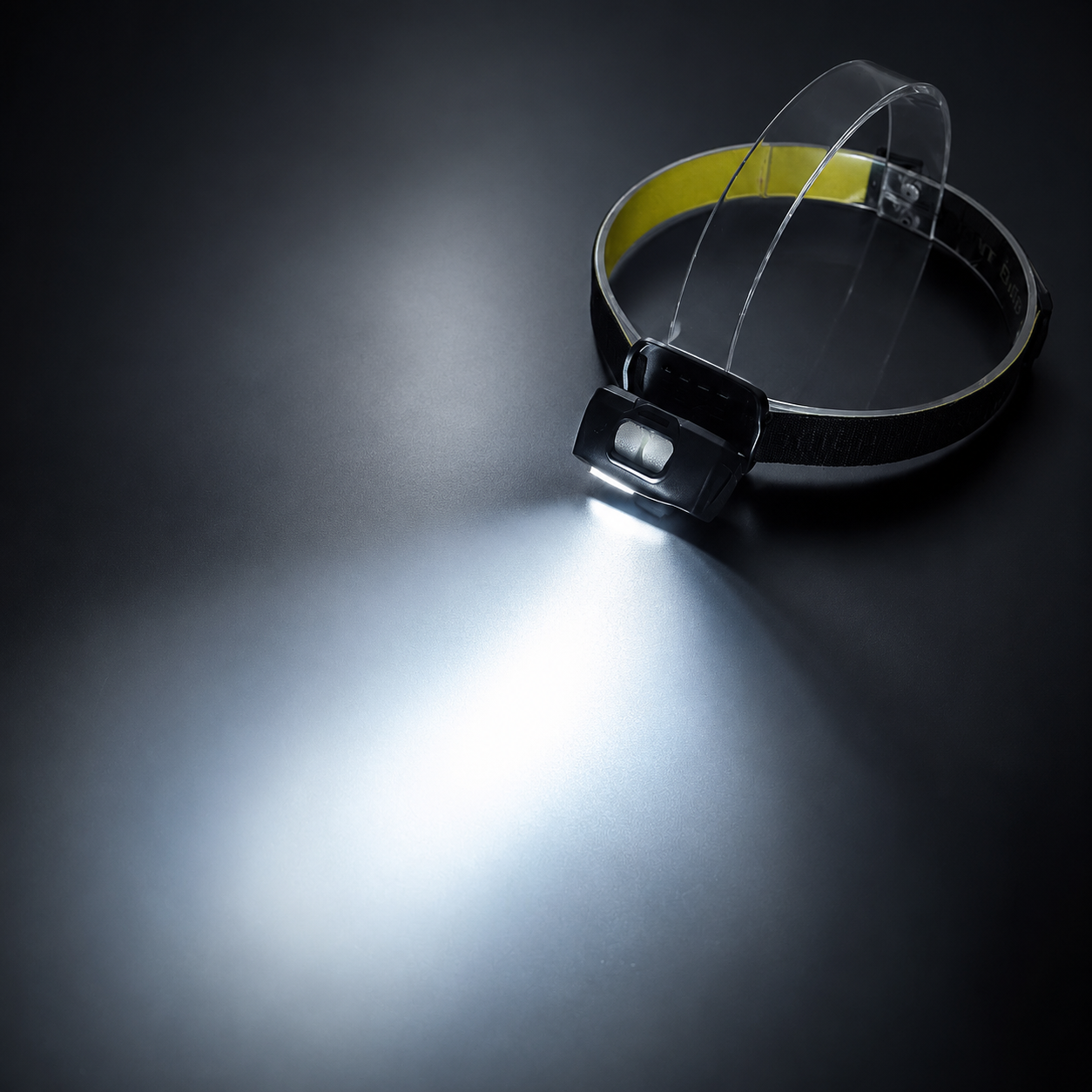 VoltForge ProBeam 500 Lumen Rechargeable LED Head Torch – Hands-Free COB Work Light with Motion Sensor, Type-C Charging & IP44 Waterproof for Trade Professionals