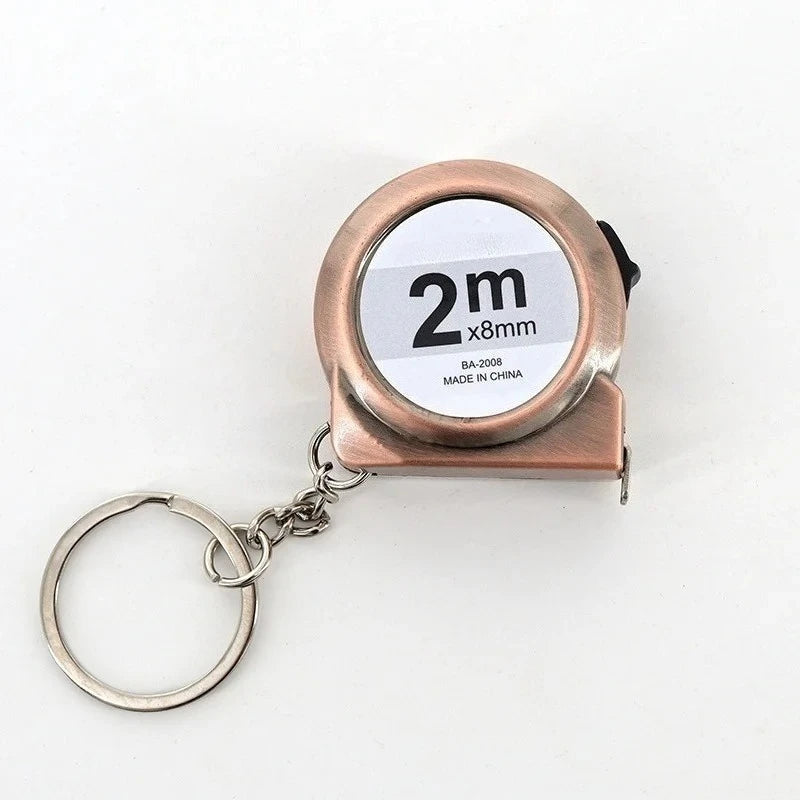 VoltForge Mini Retractable Tape Measure 2M