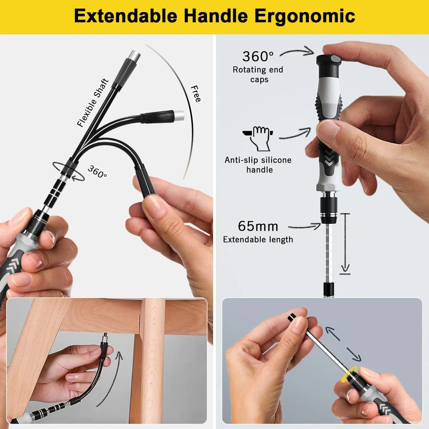 VoltForge 132-in-1 Precision Screwdriver Set with Magnetic Bits