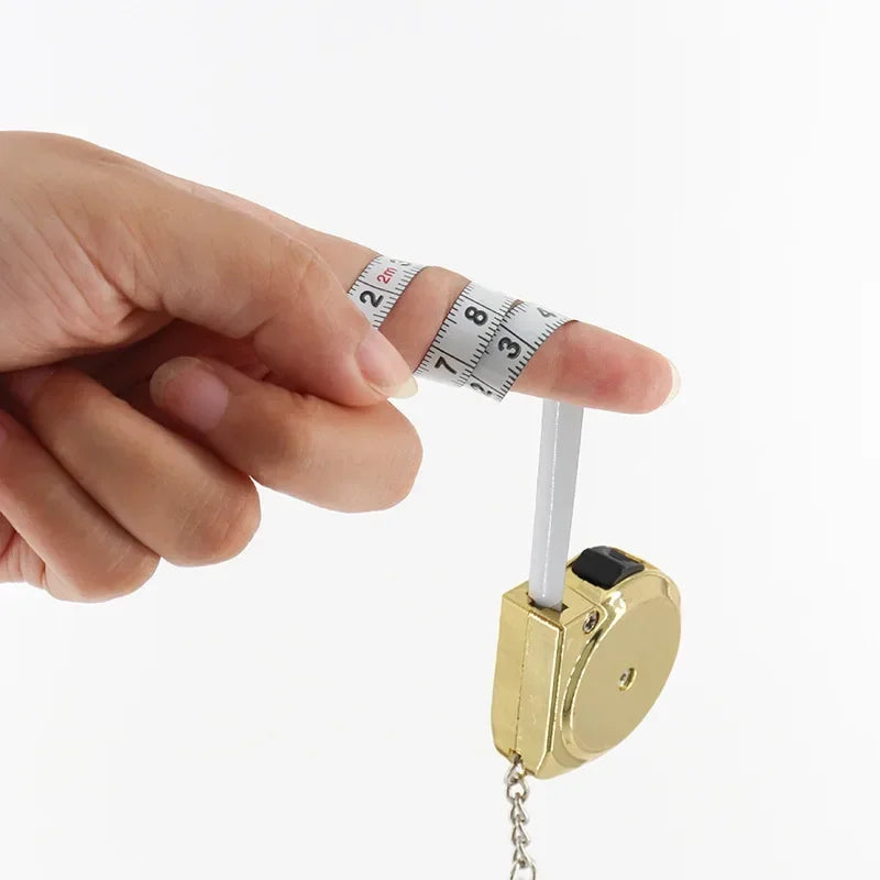 VoltForge Mini Retractable Tape Measure 2M