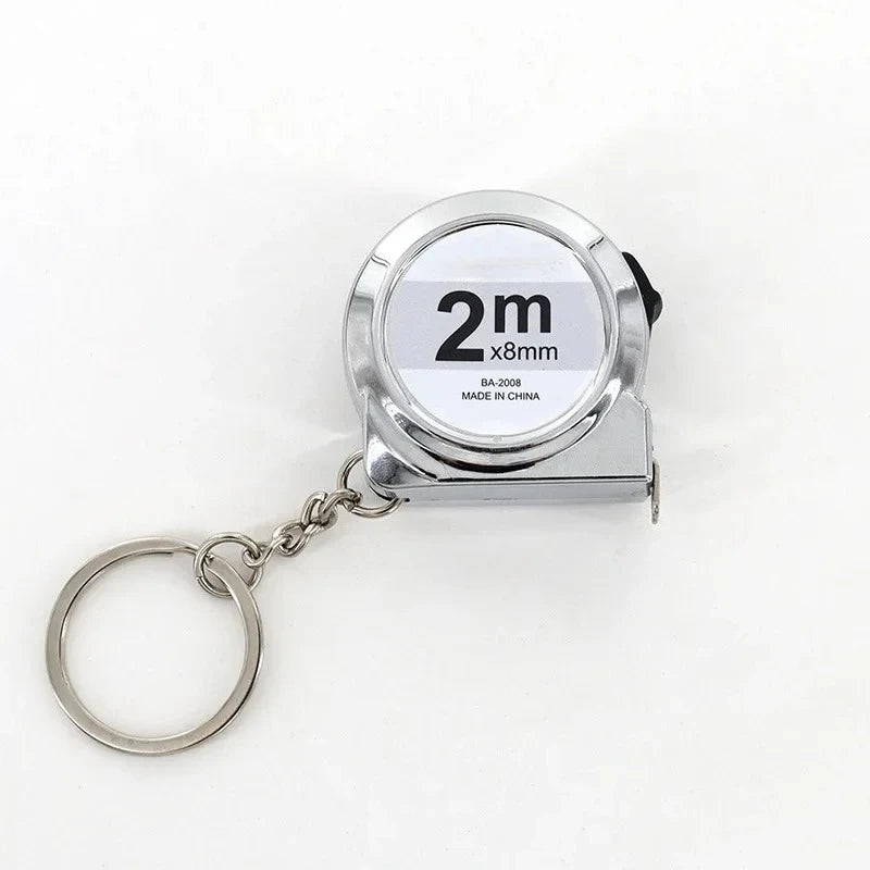 VoltForge Mini Retractable Tape Measure 2M