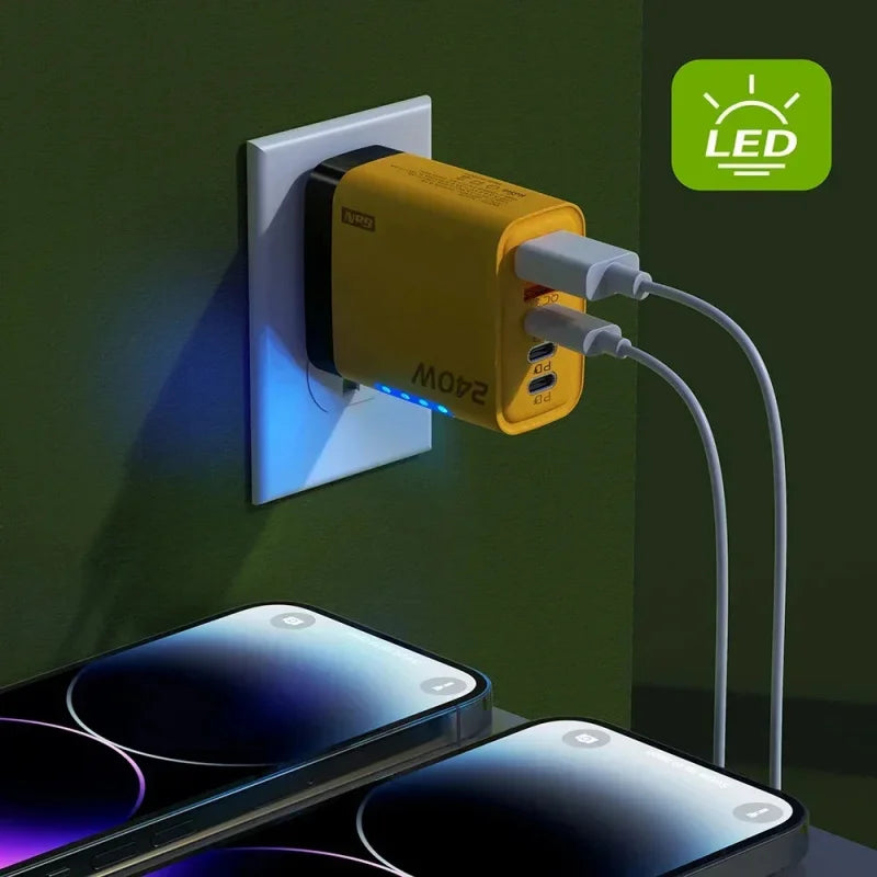 VoltForge 5-Port USB-C PD Fast Charger