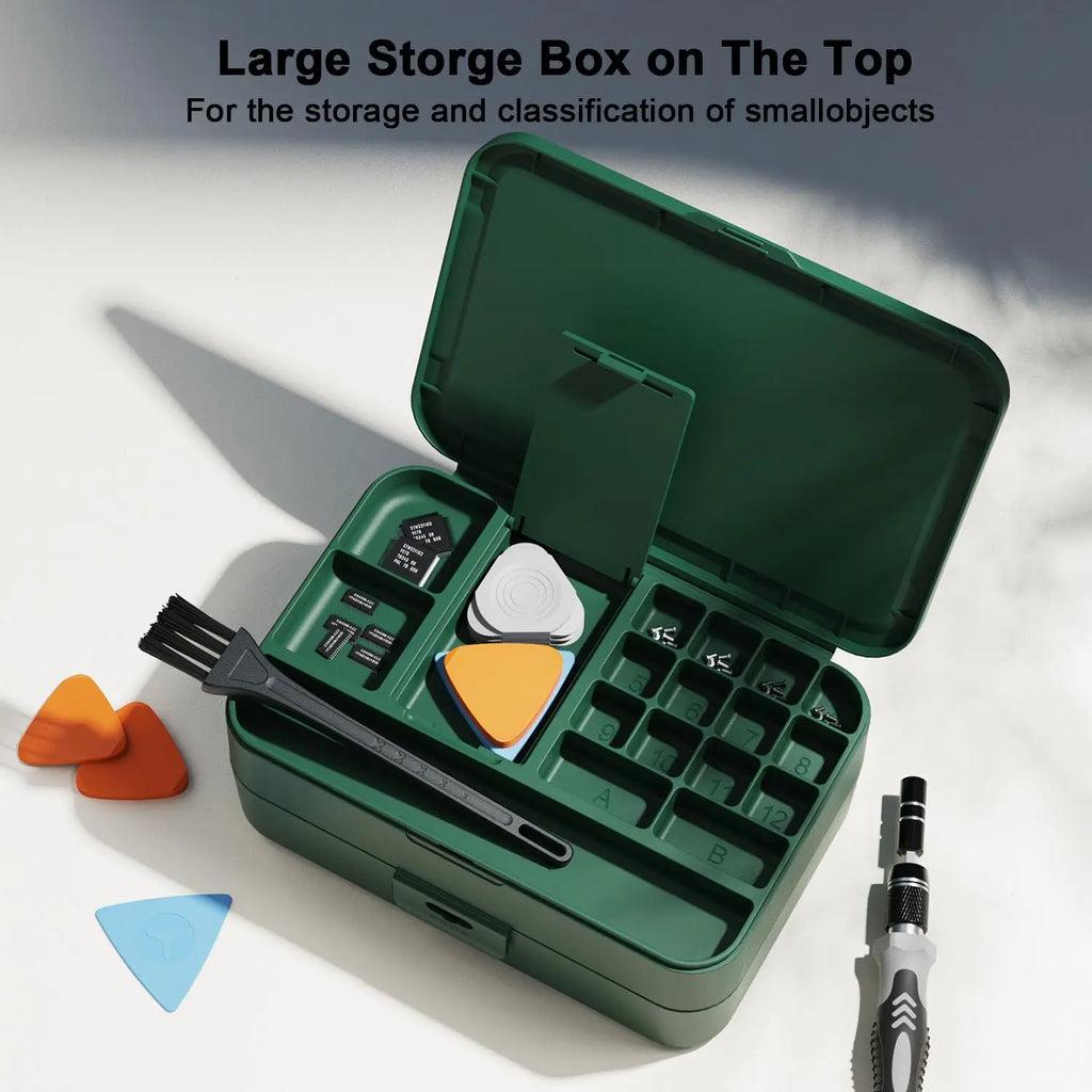 VoltForge 132-in-1 Precision Screwdriver Set with Magnetic Bits